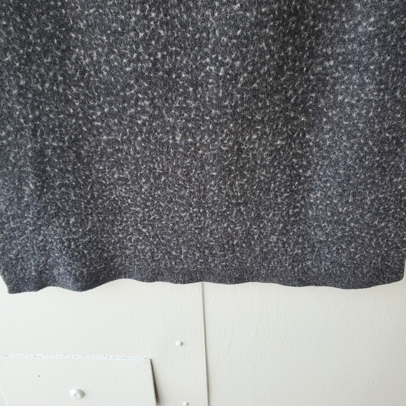 Vintage Studio Works Maxi Skirt Women's Medium Petite Gray Wool Blend - Picture 7 of 9